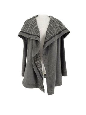 Lululemon sweater cardigan coat | Savasana Grey Wrap size 4